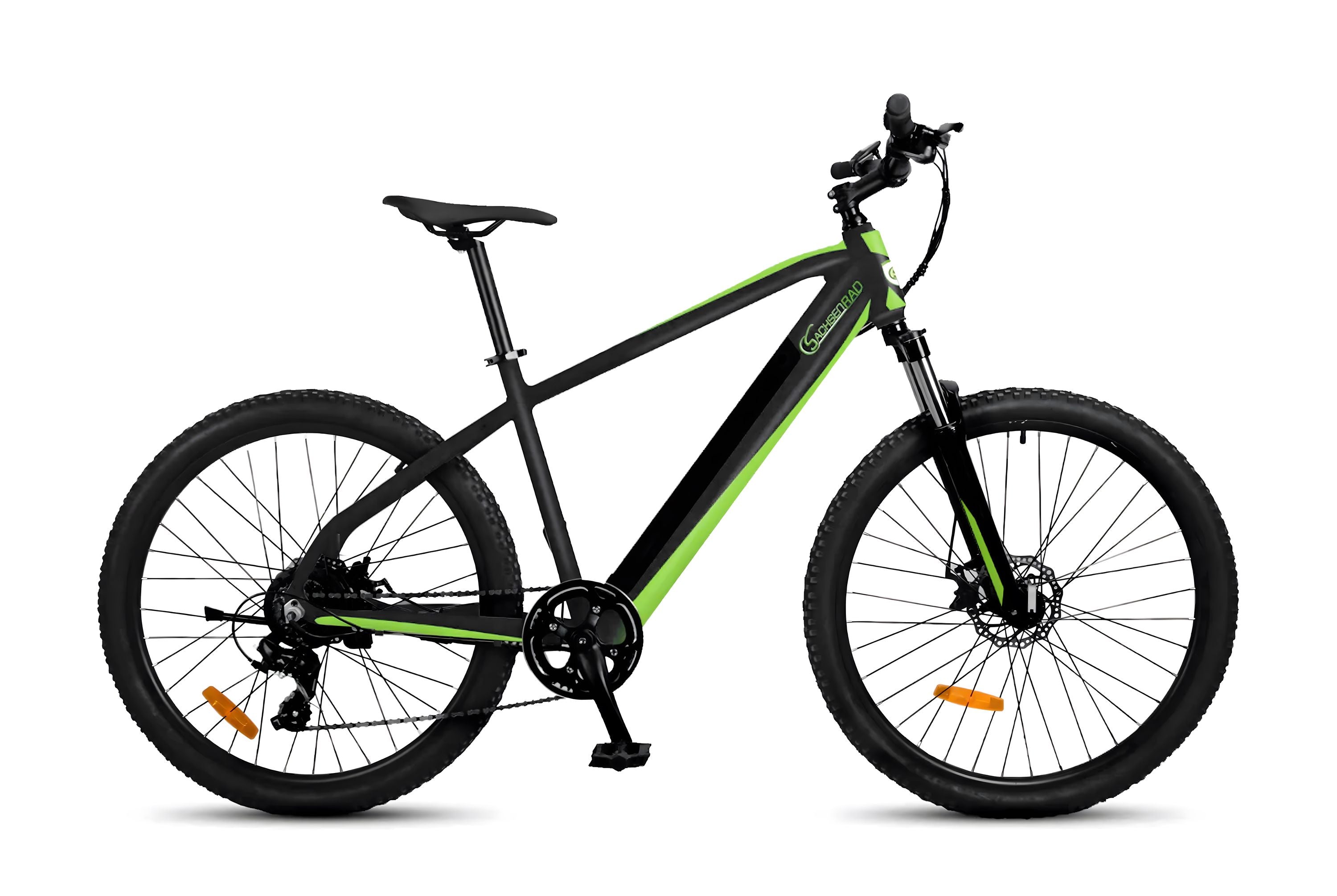 SachsenRad E-Racing Mountain Bike R8 Ranger schwarz, B-Ware