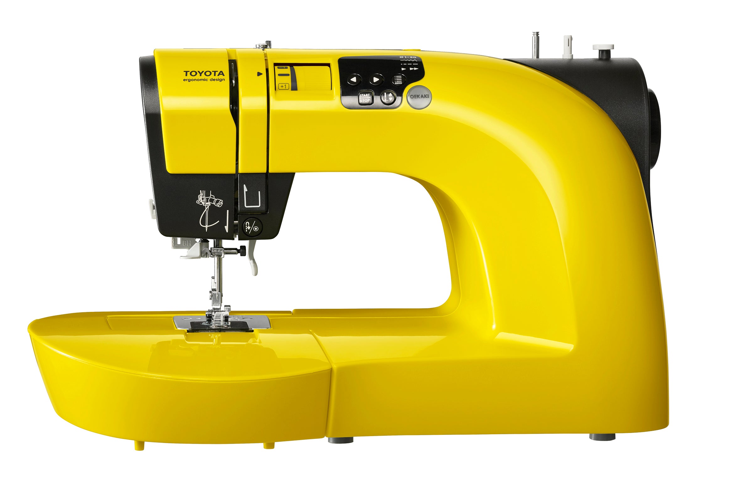 TOYOTA OEKAKI 50Y - (yellow) - Computer-Nähmaschine
