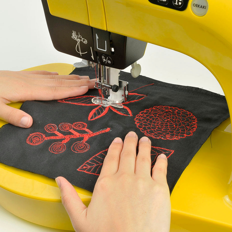 TOYOTA OEKAKI 50Y - (yellow) - Computer-Nähmaschine