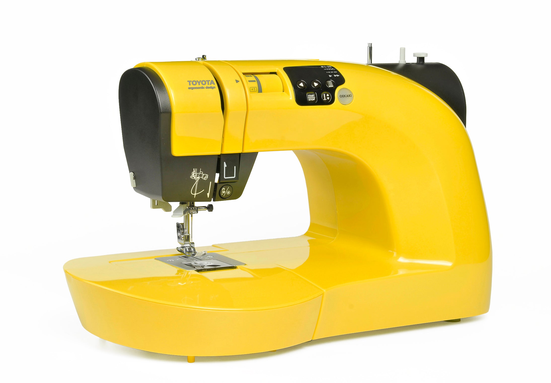 TOYOTA OEKAKI 50Y - (yellow) - Computer-Nähmaschine