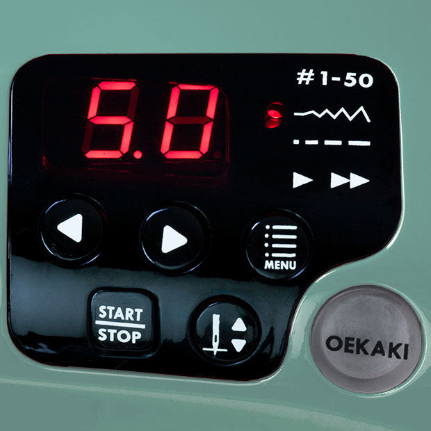 TOYOTA OEKAKI 50G - (green) - Computer-Nähmaschine