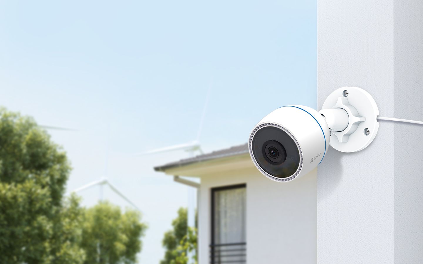 EZVIZ H3C 2MP WLAN Smart Home Kamera, 2er-Set