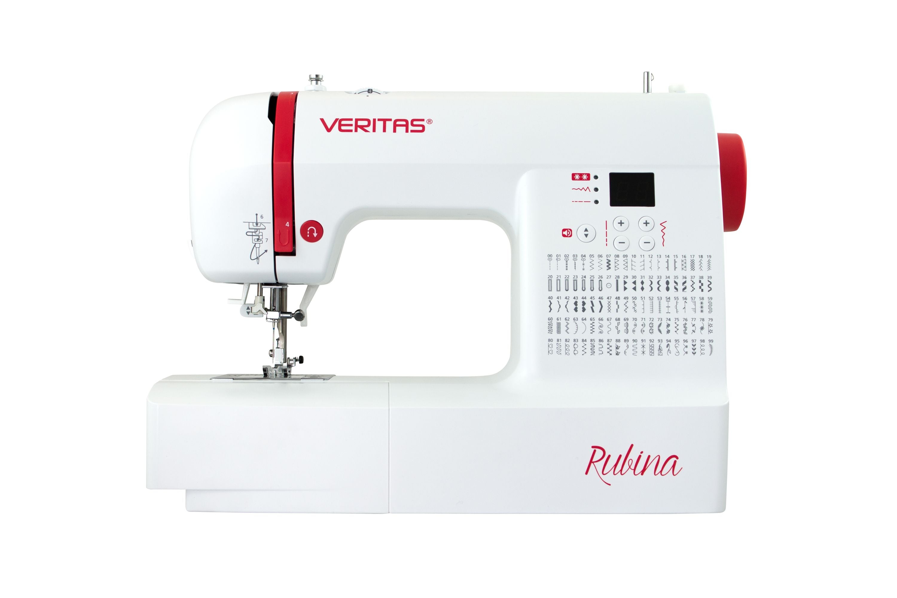 VERITAS Rubina Computernähmaschine 100 Nähprogramme