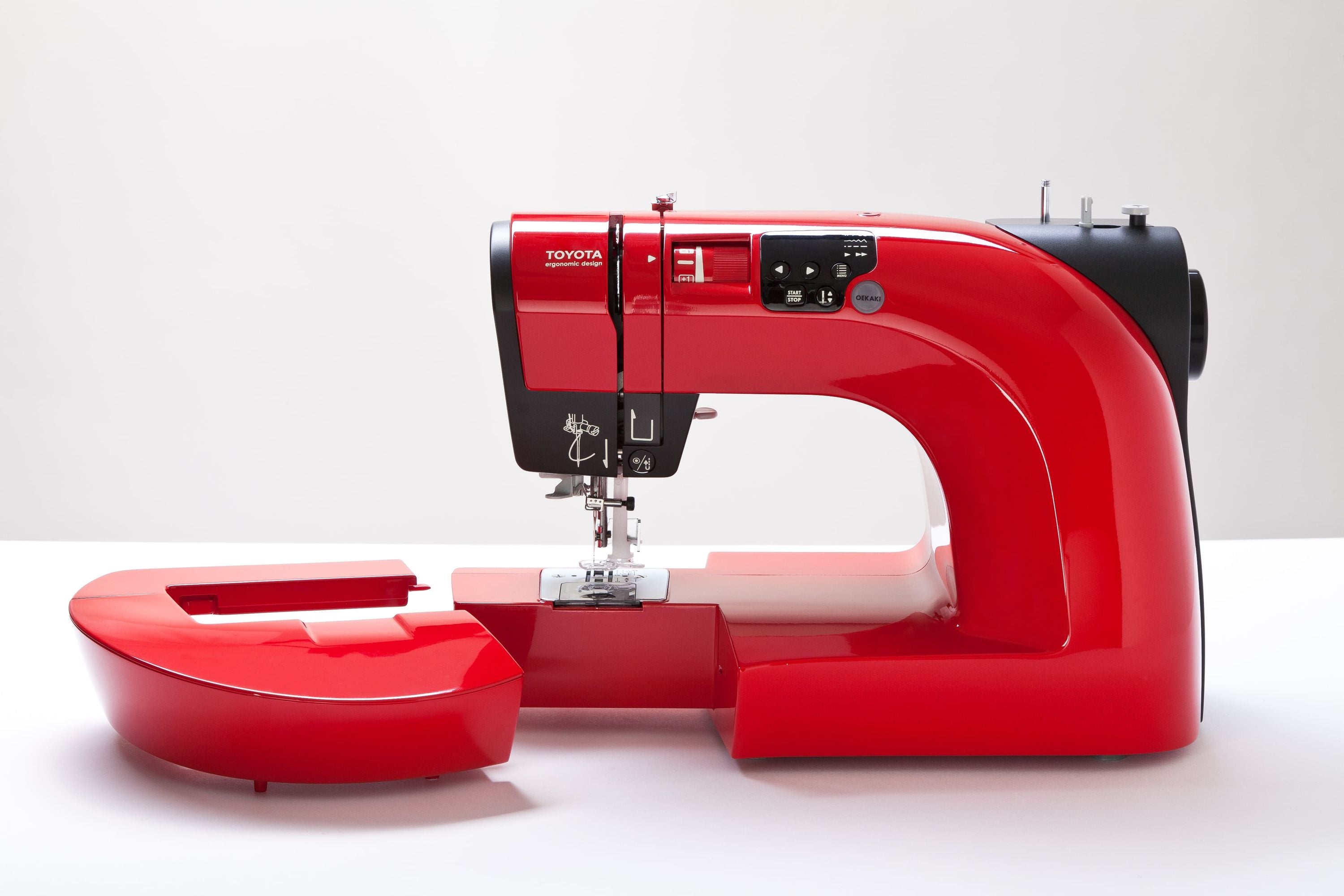 TOYOTA OEKAKI 50R - (red) - Computer-Nähmaschine