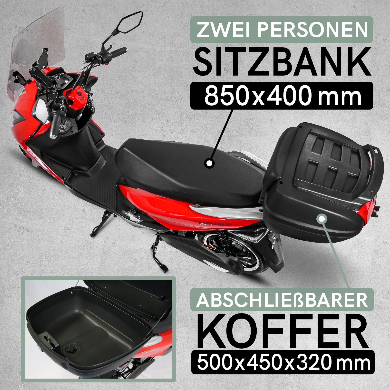 Maximus MX3-25, Lithium, 25 km/h